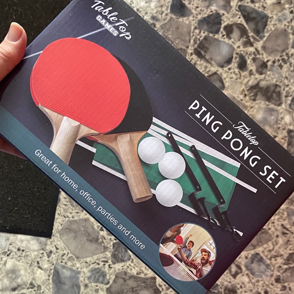 Tabletop Ping Pong Set